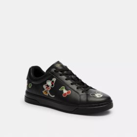 Adidași Disney X Coach Sneakerși înalți cu imprimeu cu autocolante
