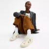 Adidași Disney X Coach Sneakerși înalți cu imprimeu cu autocolante