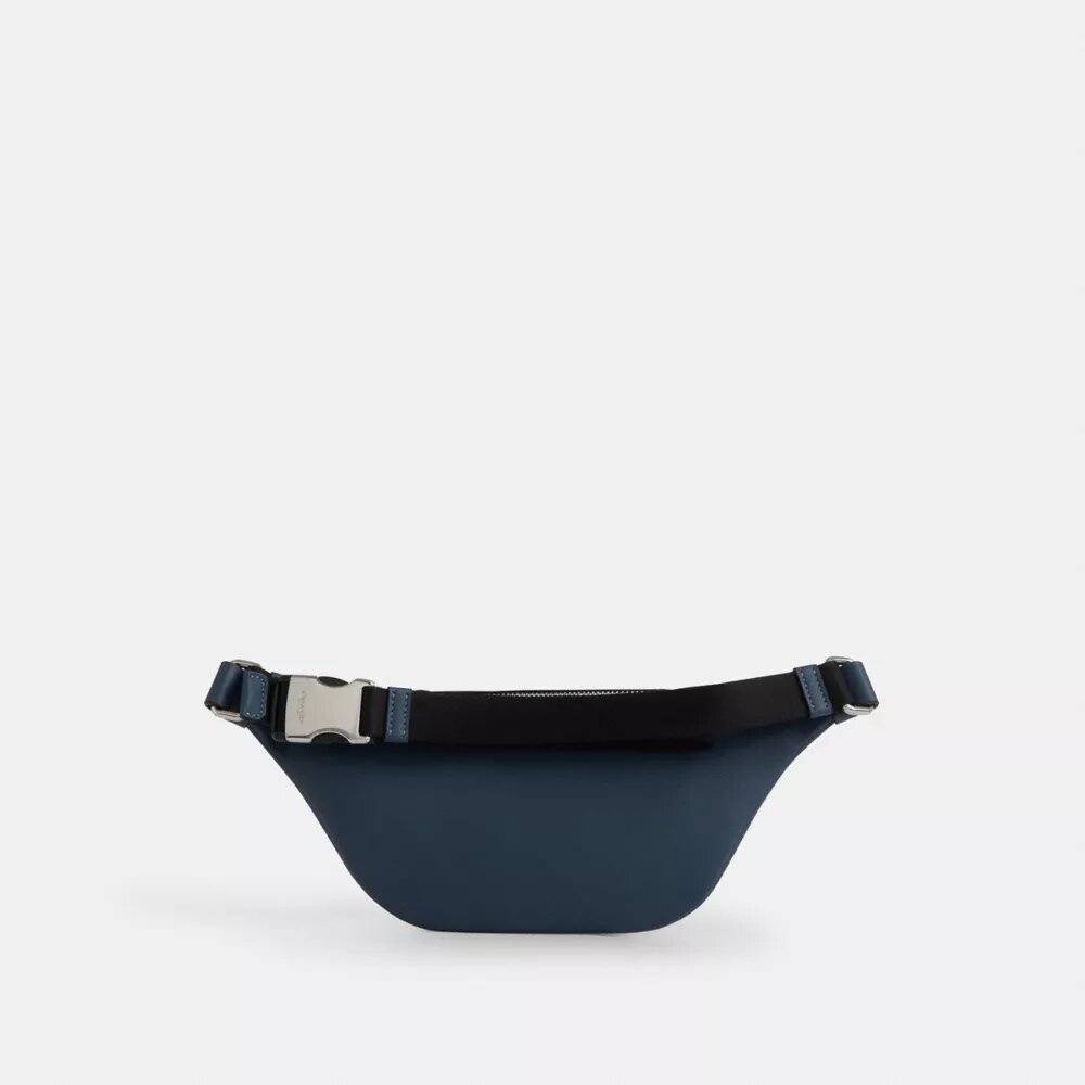 Borsetă de centură Warren Mini din denim semnătura