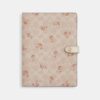 Caiet din Signature Canvas cu imprimeu floral