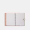 Caiet din Signature Canvas cu imprimeu floral