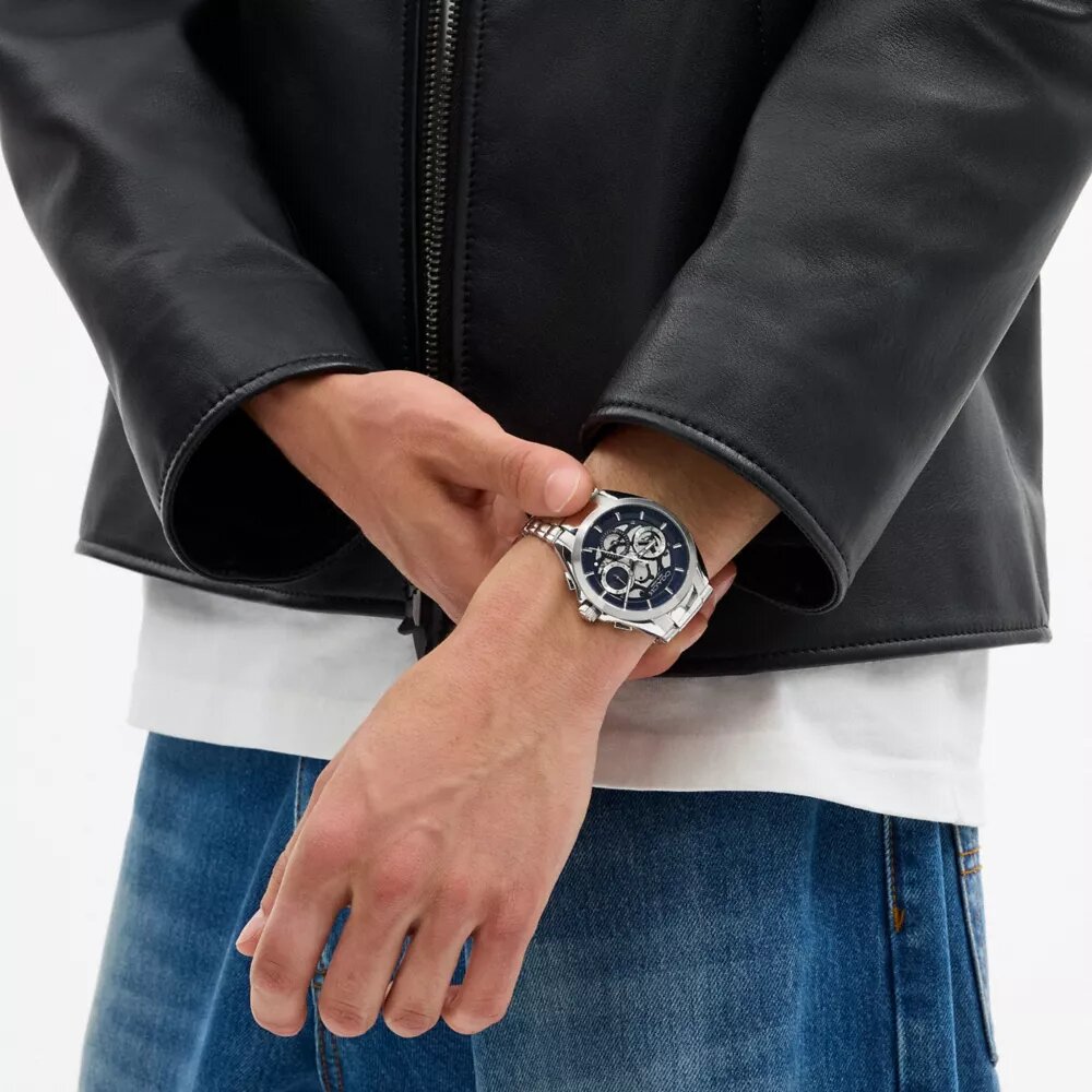 Ceas cronograf Jackson, 42 mm