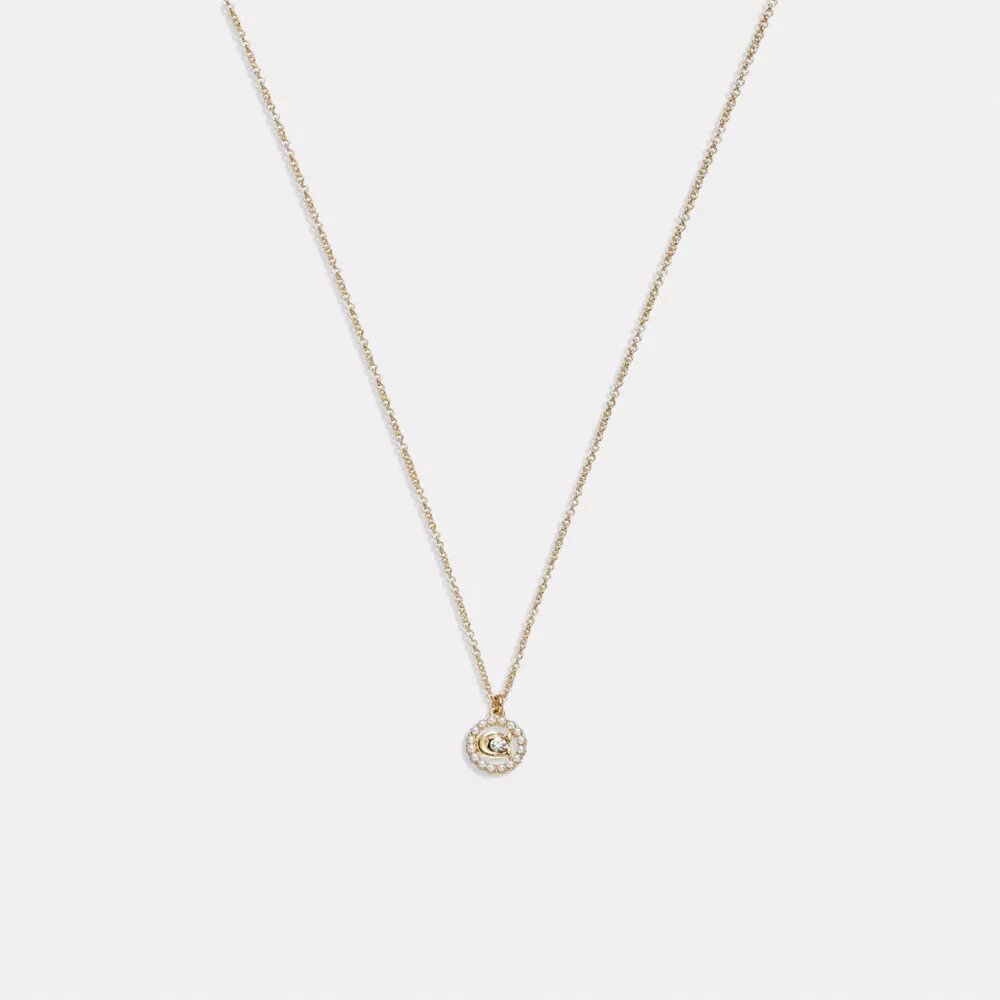 Colier cu pandantiv „Signature Crystal Pearl”