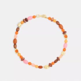 Colier tip choker cu mărgele