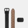 Curea reversibilă cu cataramă cu rolă, tăiată la dimensiune, 38 mm