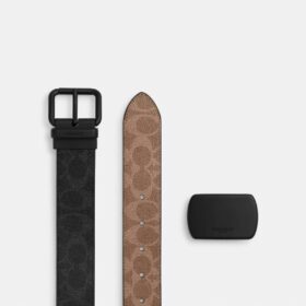 Curea reversibilă cu cataramă cu rolă, tăiată la dimensiune, 38 mm