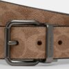 Curea reversibilă cu cataramă cu rolă, tăiată la măsură, 38 mm