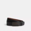 Curea reversibilă cu cataramă placă semnătură, tăiată la dimensiune, 38 mm