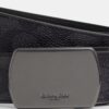 Curea reversibilă cu cataramă plată, tăiată la măsură, 38 mm