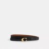 Curea reversibilă cu cataramă sculptată, 13 mm