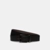 Curea reversibilă cu cataramă tip ham, tăiată la măsură, 38 mm