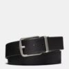 Curea reversibilă cu cataramă tip ham, tăiată la măsură, 38 mm