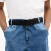 Curea reversibilă cu cataramă tip ham, tăiată la măsură, 38 mm