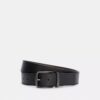 Curel reversibil, tăiat la măsură, cu cataramă tip ham, 38 mm