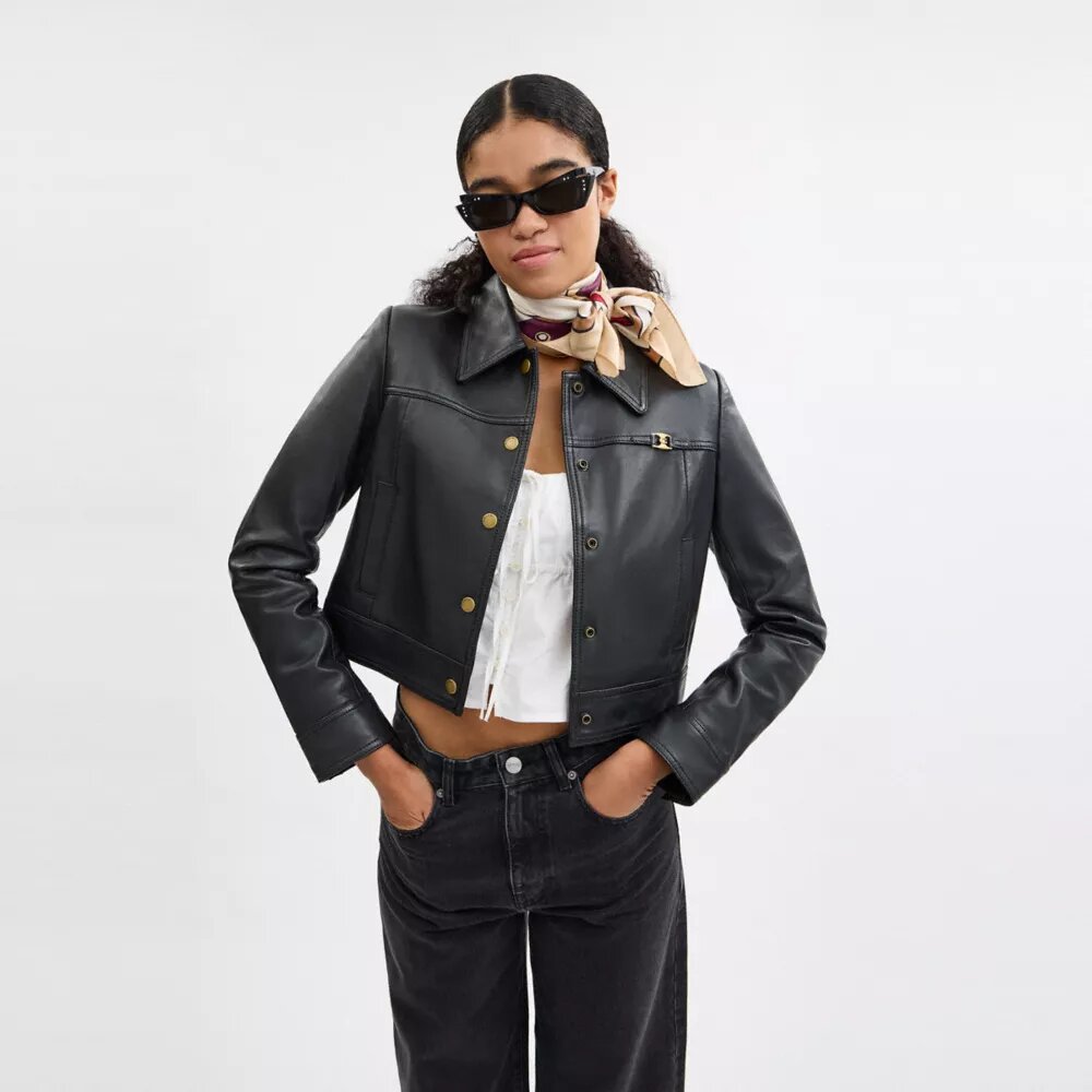 Eșarfă pătrată din mătase cu imprimeu de curele Trompe L'oeil