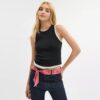 Eșarfă subțire din mătase cu imprimeu floral Country Club