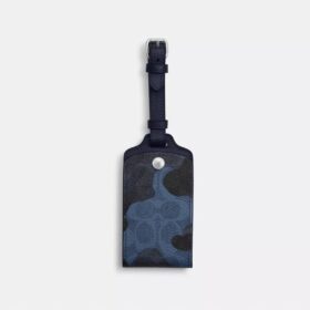 Etichetă de bagaj cu imprimeu camuflaj exclusiv