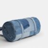 Geantă cilindrică Kisslock 28 din denim reciclat