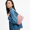Geantă crossbody Carey din denim caracteristic