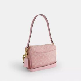 Geantă crossbody Carey din denim caracteristic