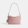 Geantă crossbody Carey din denim caracteristic
