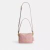 Geantă crossbody Carey din denim caracteristic