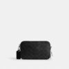 Geantă crossbody Clinton din Signature Canvas