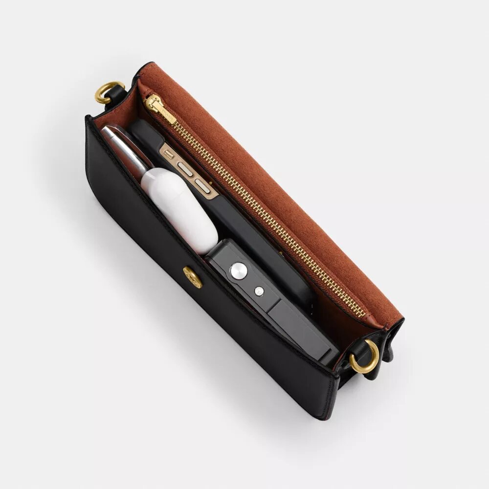 Geantă crossbody cu mâner superior și curea transversală New York Elora