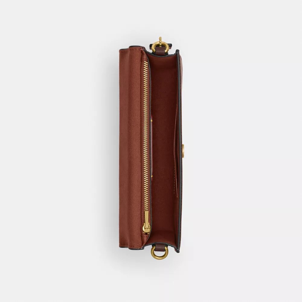 Geantă crossbody cu mâner superior și curea transversală New York Elora