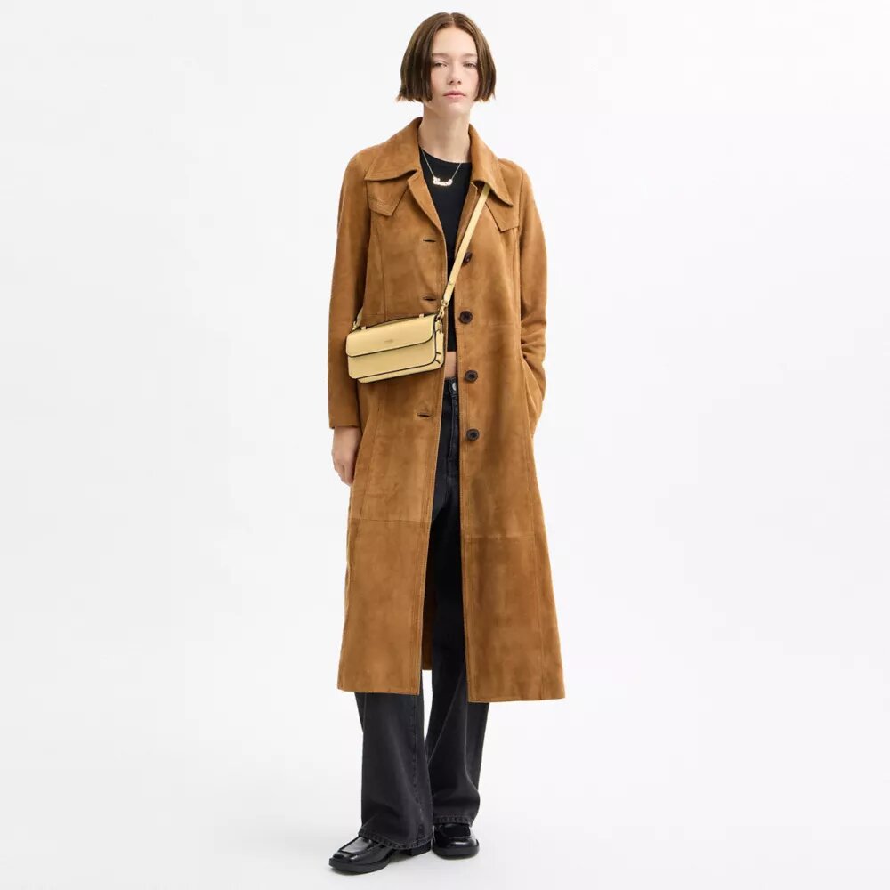 Geantă crossbody cu mâner superior și curea transversală New York Elora
