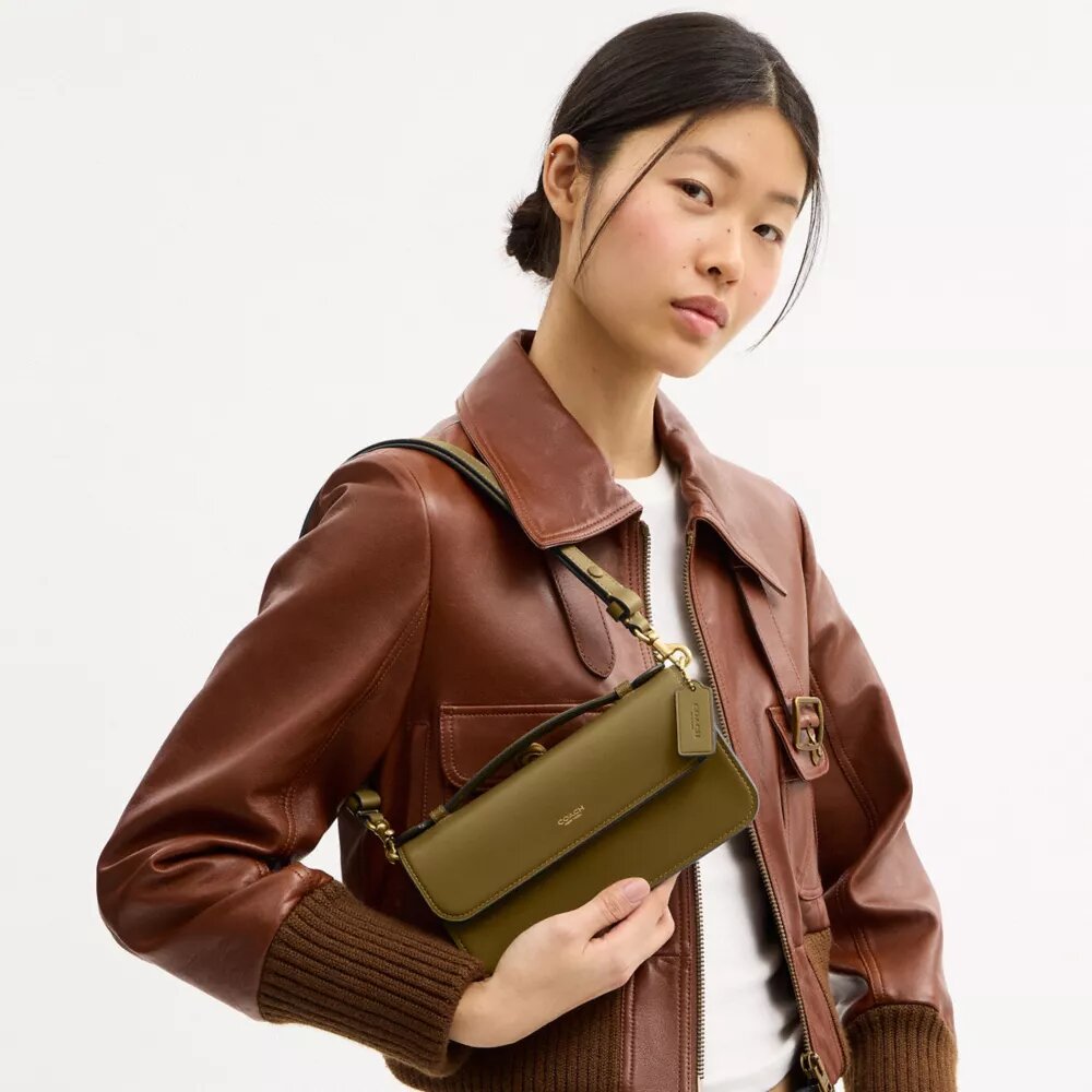 Geantă crossbody cu mâner superior și curea transversală New York Elora