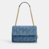 Geantă crossbody Elodie din bumbac regenerativ cu matlasare