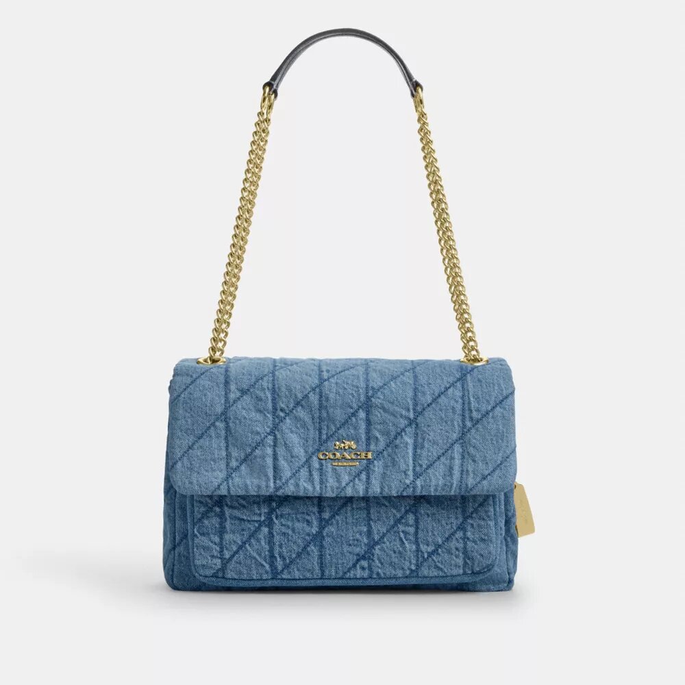 Geantă crossbody Elodie din bumbac regenerativ cu matlasare