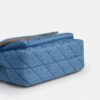 Geantă crossbody Elodie din bumbac regenerativ cu matlasare