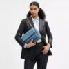 Geantă crossbody Elodie din bumbac regenerativ cu matlasare