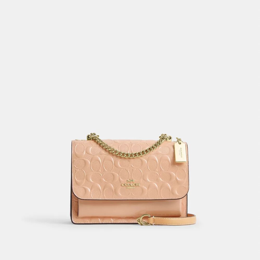 Geantă crossbody Klare din piele semnătură