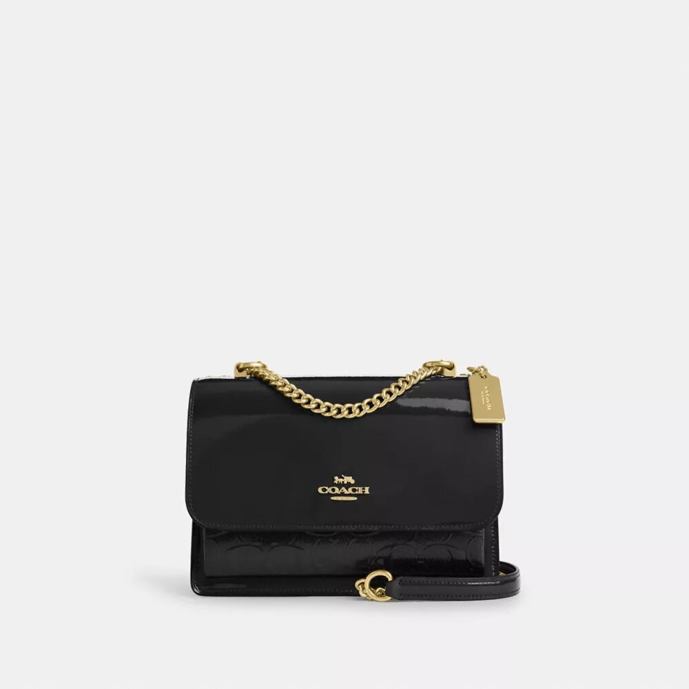 Geantă crossbody Klare din piele semnătură