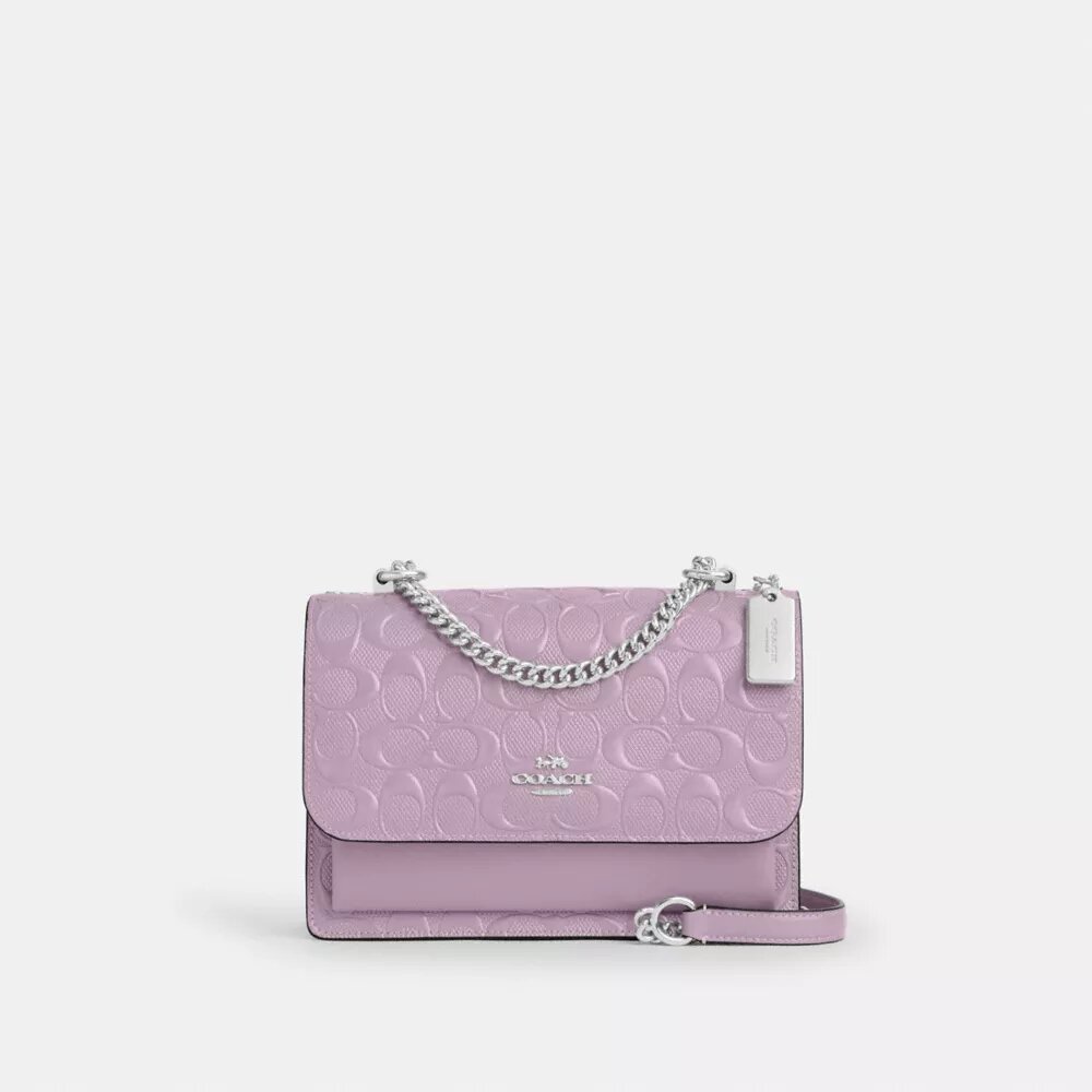 Geantă crossbody Klare din piele semnătură