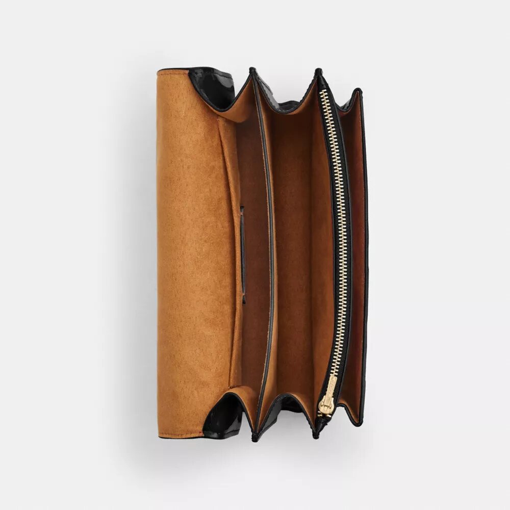 Geantă crossbody Klare din piele semnătură