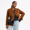 Geantă crossbody Klare din piele semnătură