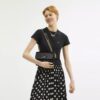 Geantă crossbody Klare din piele semnătură