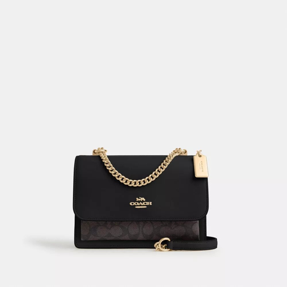 Geantă crossbody Klare din Signature Canvas