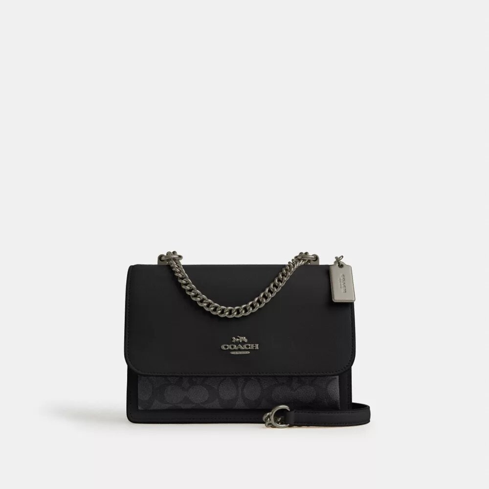Geantă crossbody Klare din Signature Canvas