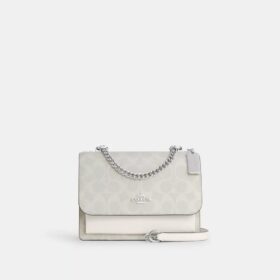 Geantă crossbody Klare din Signature Canvas