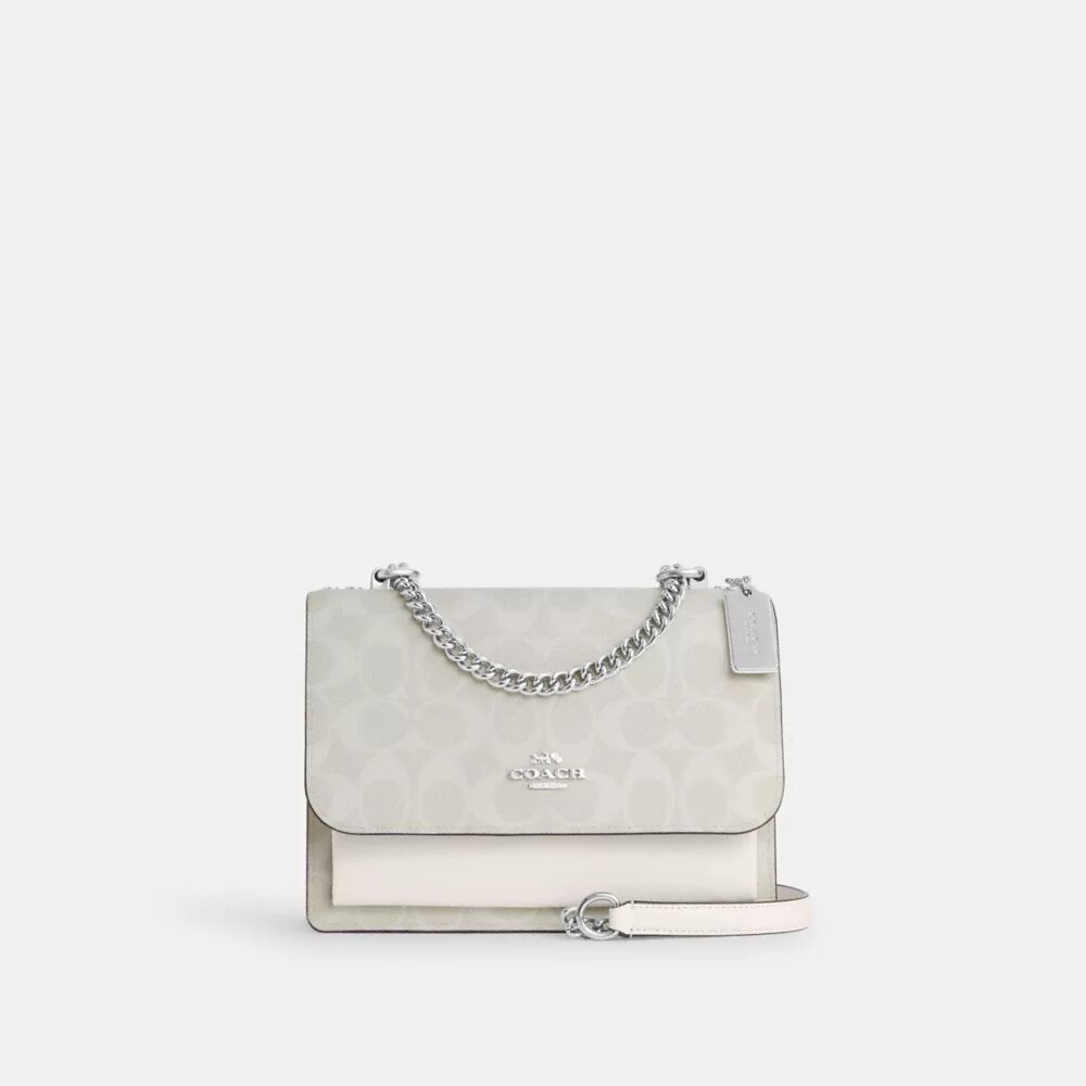 Geantă crossbody Klare din Signature Canvas