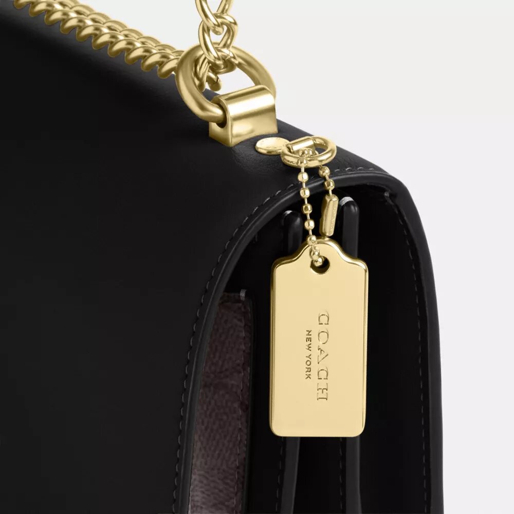 Geantă crossbody Klare din Signature Canvas