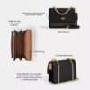 Geantă crossbody Klare din Signature Canvas