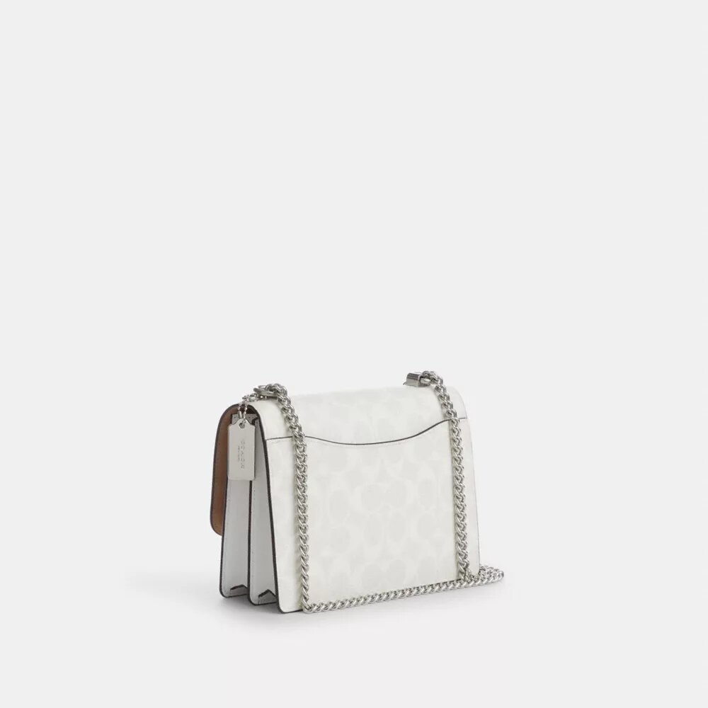 Geantă crossbody Klare din Signature Canvas
