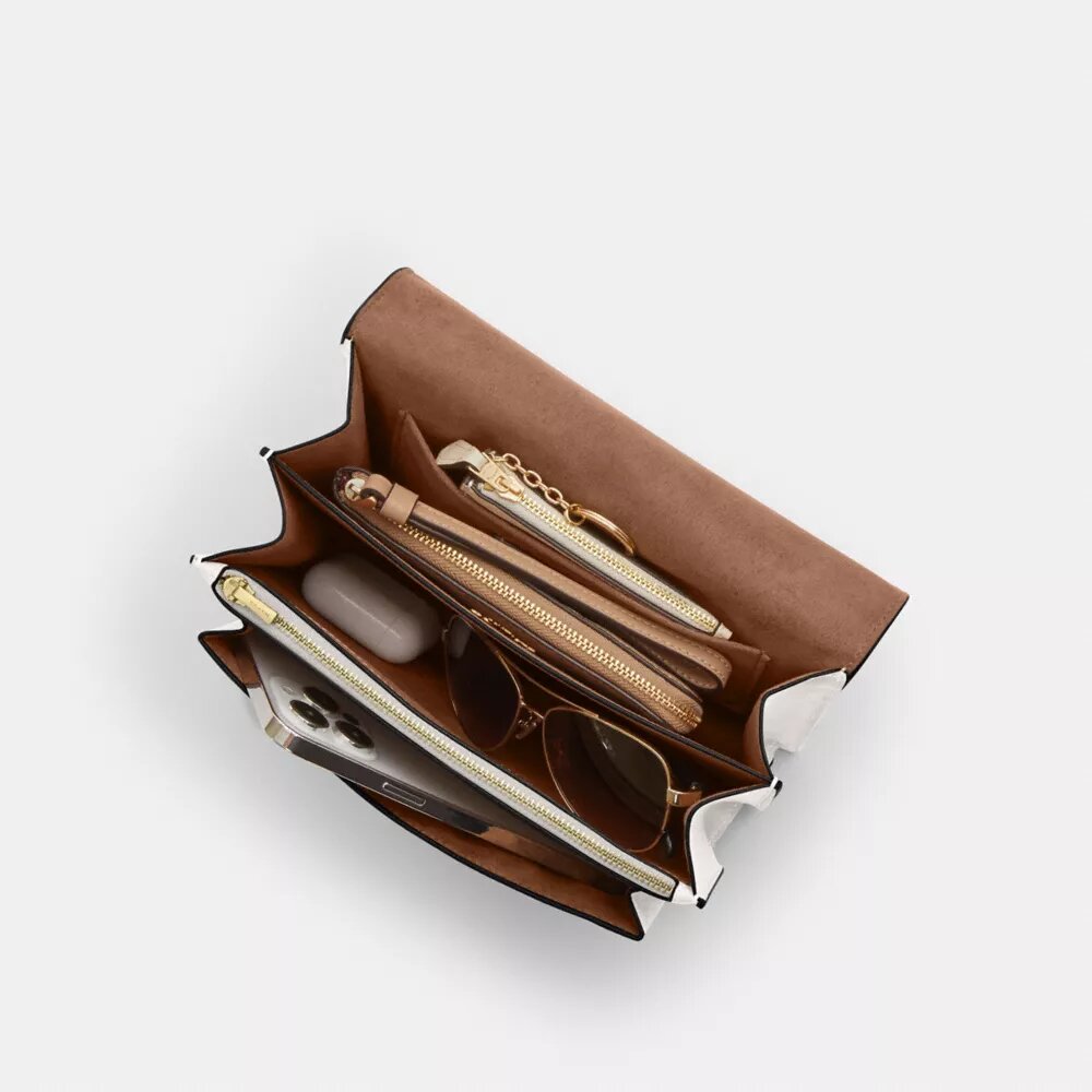 Geantă crossbody Klare din Signature Canvas