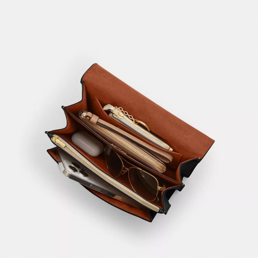 Geantă crossbody Klare din Signature Canvas